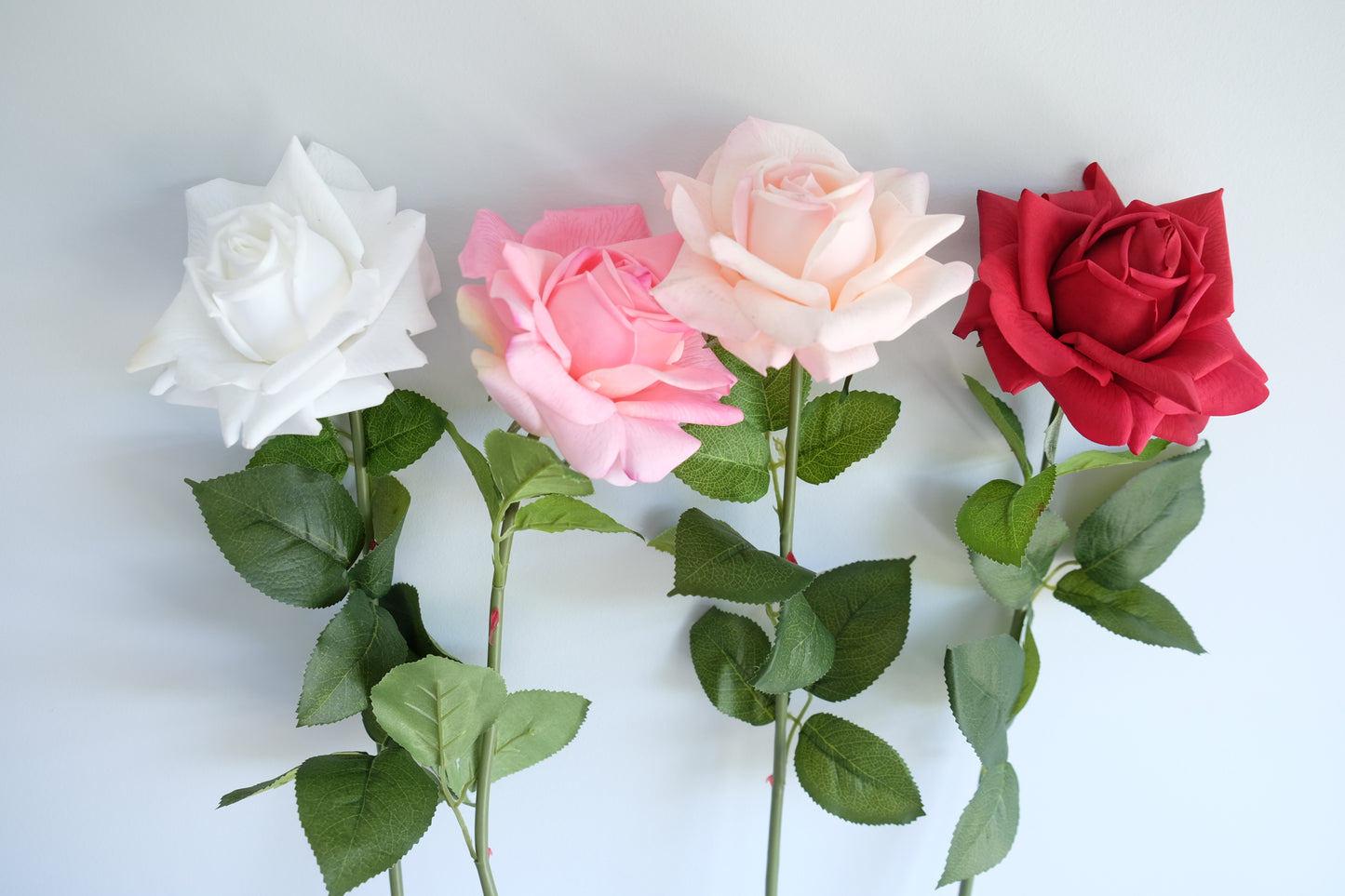 REAL TOUCH Rose Single Stem (5 Colours)