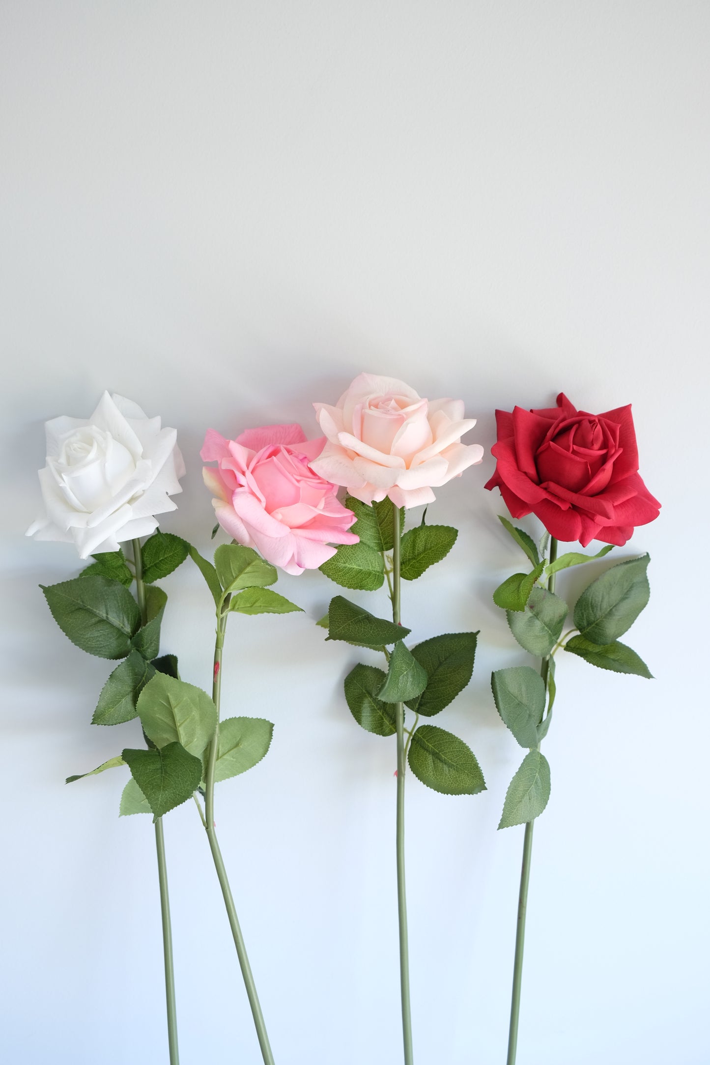 REAL TOUCH Rose Single Stem (5 Colours)