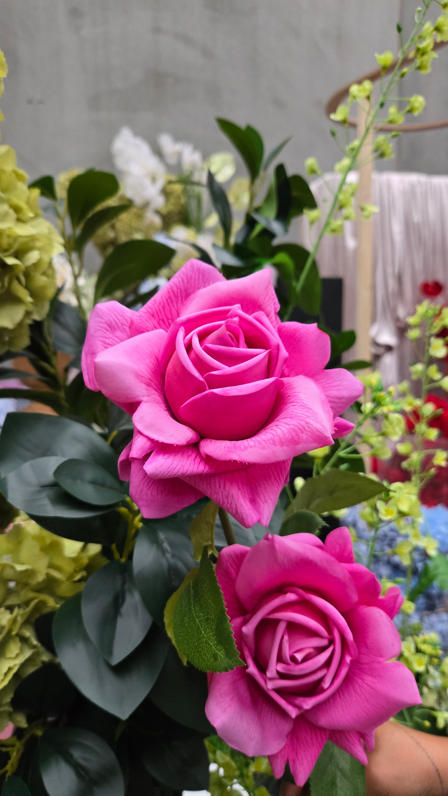 REAL TOUCH Rose Single Stem (5 Colours)