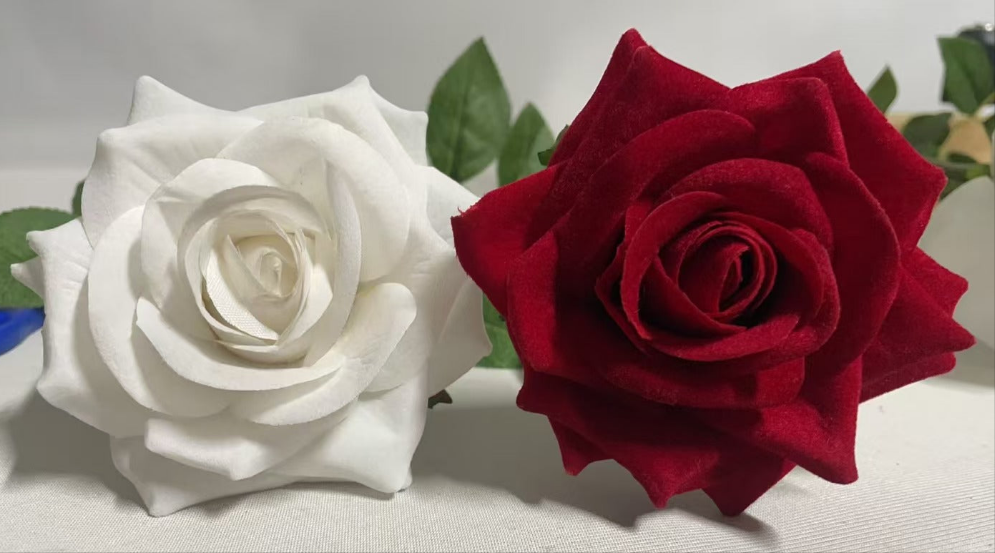 Grande Rose Velvet Single Stem